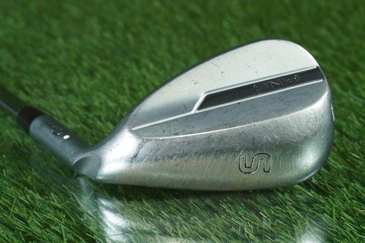 PING G700 SAND WEDGE "S" DYNAMIC GOLD 105 R300 STEEL REGULAR FLEX WHITE DOT RH