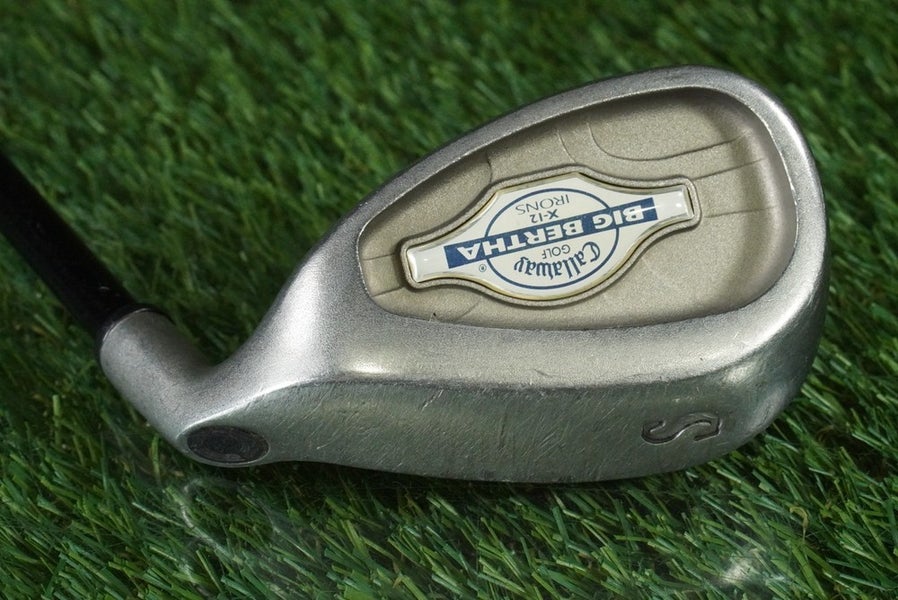 CALLAWAY BIG BERTHA X-12 1998 SAND WEDGE "S" GRAPHITE DESIGN G-TECH SHAFT RH