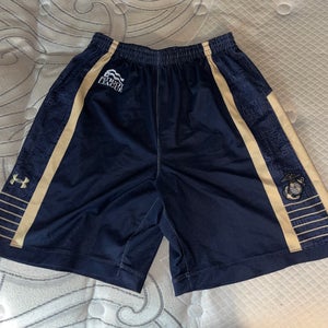 Navy Lacrosse Large Men's Under Armour Shorts (Used)