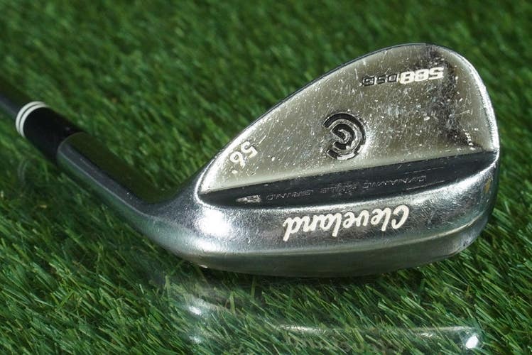 CLEVELAND 588 DSG 56 WEDGE SAND WEDGE TRUE TEMPER DG WEDGE FLEX RH W/ NEW GRIP!