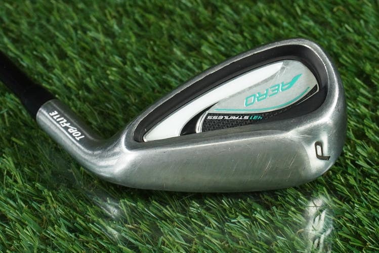 TOP FLITE AERO 431 PITCHING WEDGE "P" STAINLESS GRAPHITE WOMEN'S LADIES FLEX RH