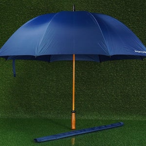 THE MULLIGAN MORGAN STANLEY PEERLESS GOLF UMBRELLA, 52 NAVY W/ SLEEVE ~ 2419WGF