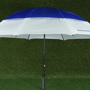 CHALLENGER II AMERICAN AIRLINES GOLF UMBRELLA DOUBLE CANOPY, 52 BLUE / WHITE