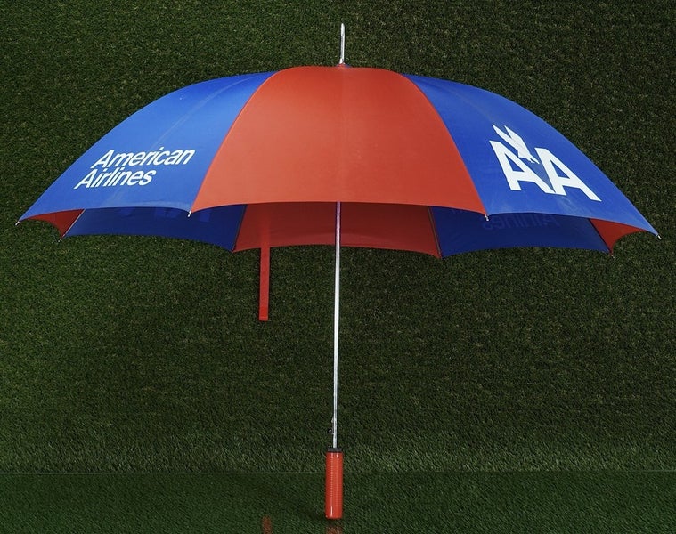 JUST RICHARD AMERICAN AIRLINES GOLF UMBRELLA, 44 RED / BLUE