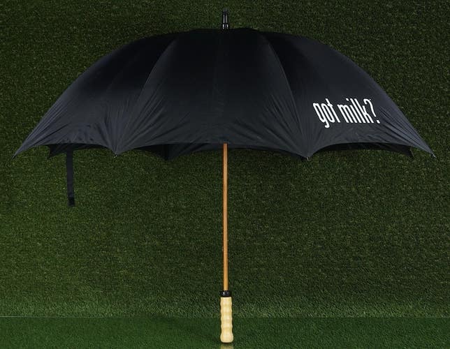 GOT MILK GOLF UMBRELLA, 47 BLACK