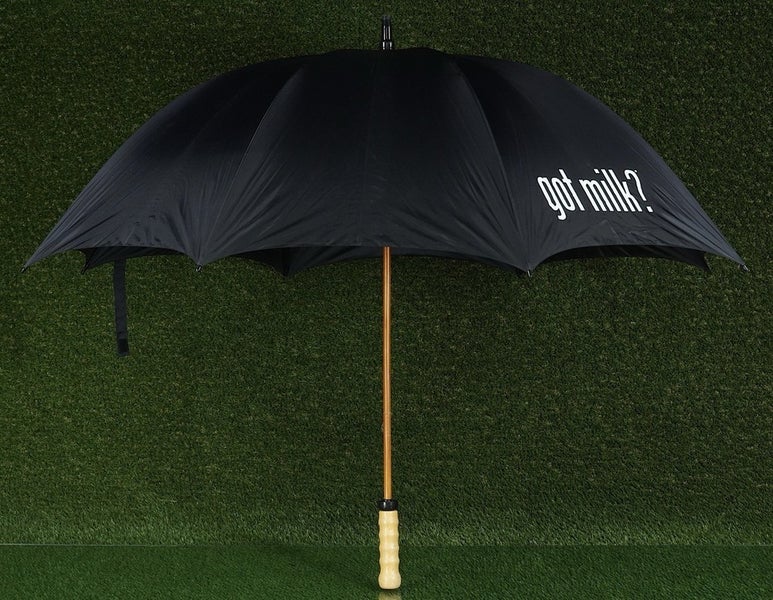 GOT MILK GOLF UMBRELLA, 47 BLACK