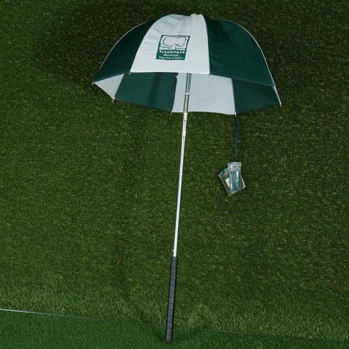 CADDY COVER GOLF UMBRELLA, TREEHOUSE MUSEUM 23 GREEN / WHITE