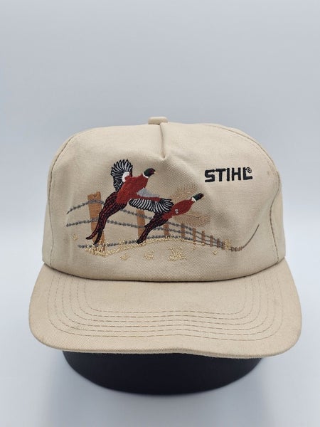 Vintage Stihl Pheasant 1990s K Products Nature Promo Made In USA Hat Snapback