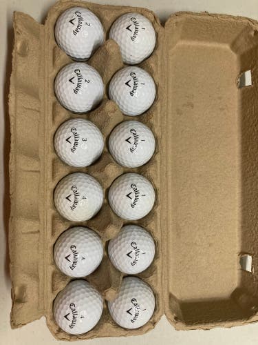 Callaway Supersoft Balls 12 Pack (1 Dozen) (Used)