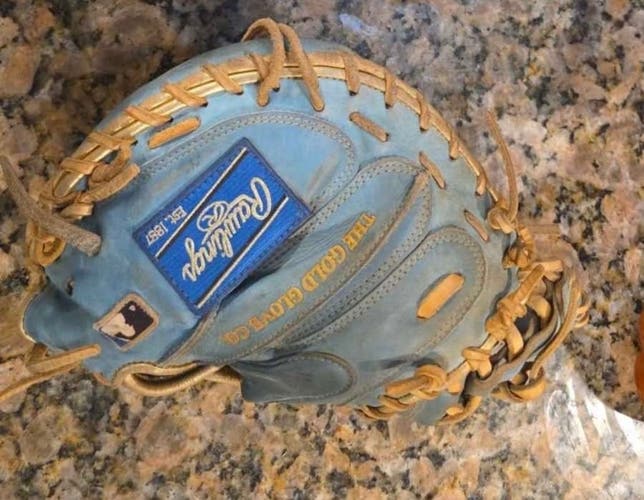 Rawlings Heart of the Hide RH Catcher's Baseball Glove 32.5" (Used)