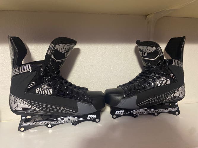 Mission Axiom A2 Inline Skates Wide Width Size 10 (New)