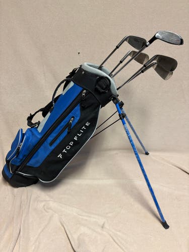 Men's Top Flite Junior Right Handed Clubs (Full Set) Junior 5 Pieces (Used)