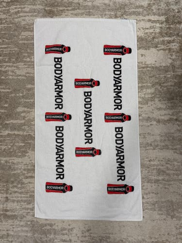 NHL Pro Stock Bodyarmor Bench Towel 21x40"