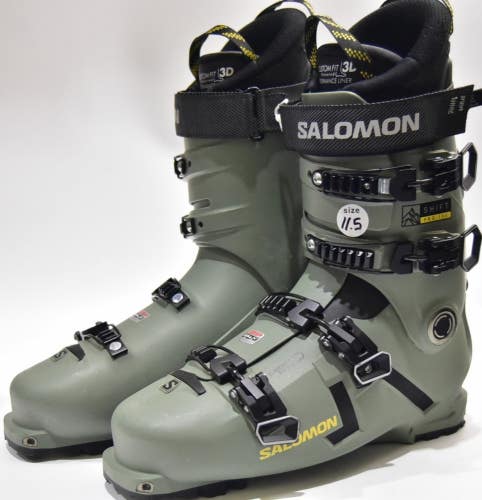 SALOMON SHIFT PRO 100 SKI BOOTS MEN SIZE 29.5/11.5
