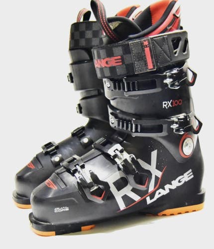 LANGE RX100 SKI BOOTS MEN SIZE 26.5/ 8.5
