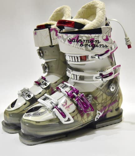 SALOMON IDOL ORIGINS SKI BOOTS WOMEN SIZE 25.5/ 8.5