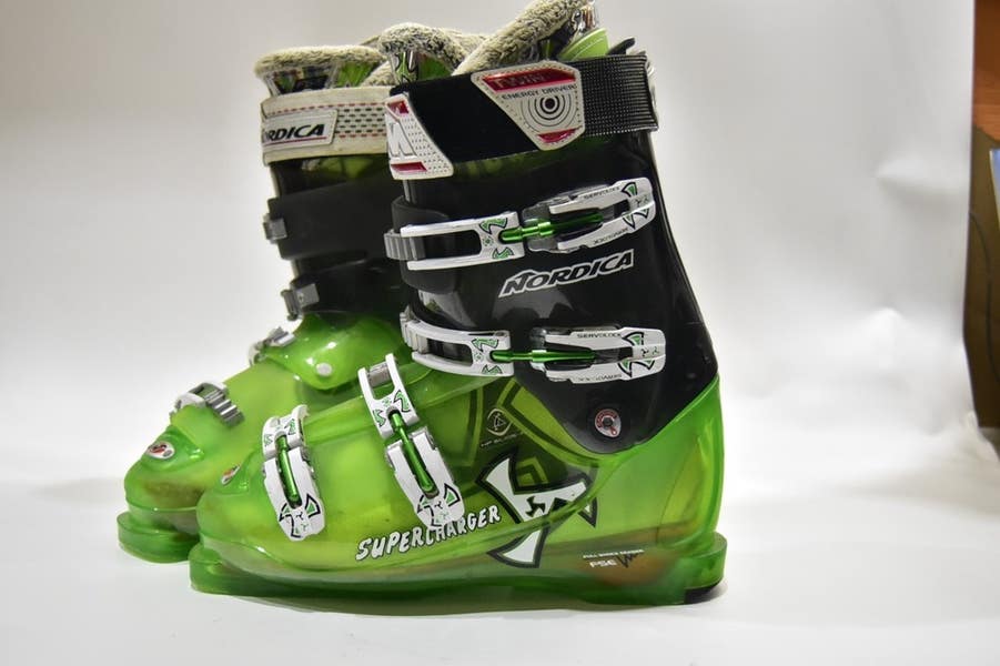 NORDICA SUPERCHARGER SKI BOOTS MEN SIZE 28.5/ 10.5 | SidelineSwap