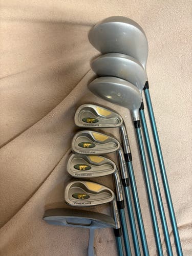 Women's Golden Bear Power curve Right Handed Clubs (Full Set) Ladies Flex 8 Pieces (Used)