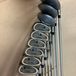 Women's Wilson Ultra Right Handed Clubs (Full Set) Ladies Flex 9 Pieces (Used)