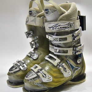 ATOMIC HAWX 100 SKI BOOTS WOMEN SIZE 25.5/ 8.5
