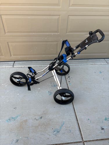 Silver Unisex Bag Boy Push Cart (Used)