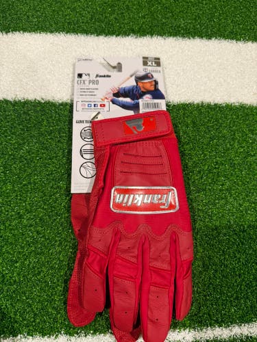 XL Franklin CFX PRO Batting Gloves (New)