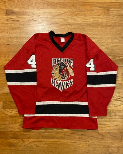 Vintage Beer League Hawks Hockey Jersey
