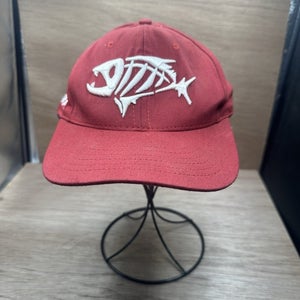 Vintage G Loomis fishing hat embroidered fish bones Fear No Fish cap Strapback