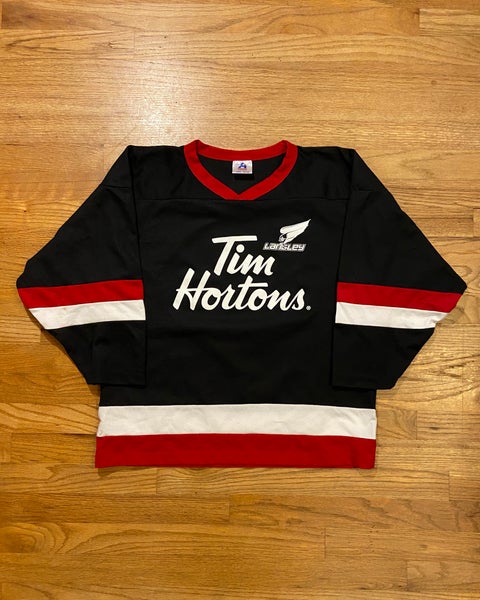 Vintage YOUTH Tim Hortons Timbits Hockey Jersey