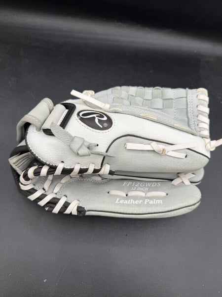 Rawlings Fastpitch Softball Glove FP12GWDS 12” Right Hand Throw Leather Palm