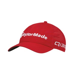 NEW 2025 TaylorMade Tour Lite Tech Qi35/TP5 Red Adjustable Golf Hat/Cap