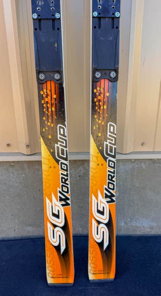 Rossignol World Cup Super-G Race Ski Size-186cm Radius=27 Meters