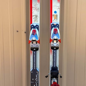 Stockli World Cup Laser 4.0 w/3/4th of Marker Comp 16 Bind. Size-185cm R=27 M