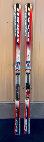 Stockli World Cup Laser 4.0 w/3/4th of Marker Comp 16 Bind. Size-185cm R=27 M