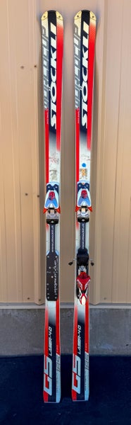 Stockli World Cup Laser 4.0 w/3/4th of Marker Comp 16 Bind. Size-185cm R=27 M