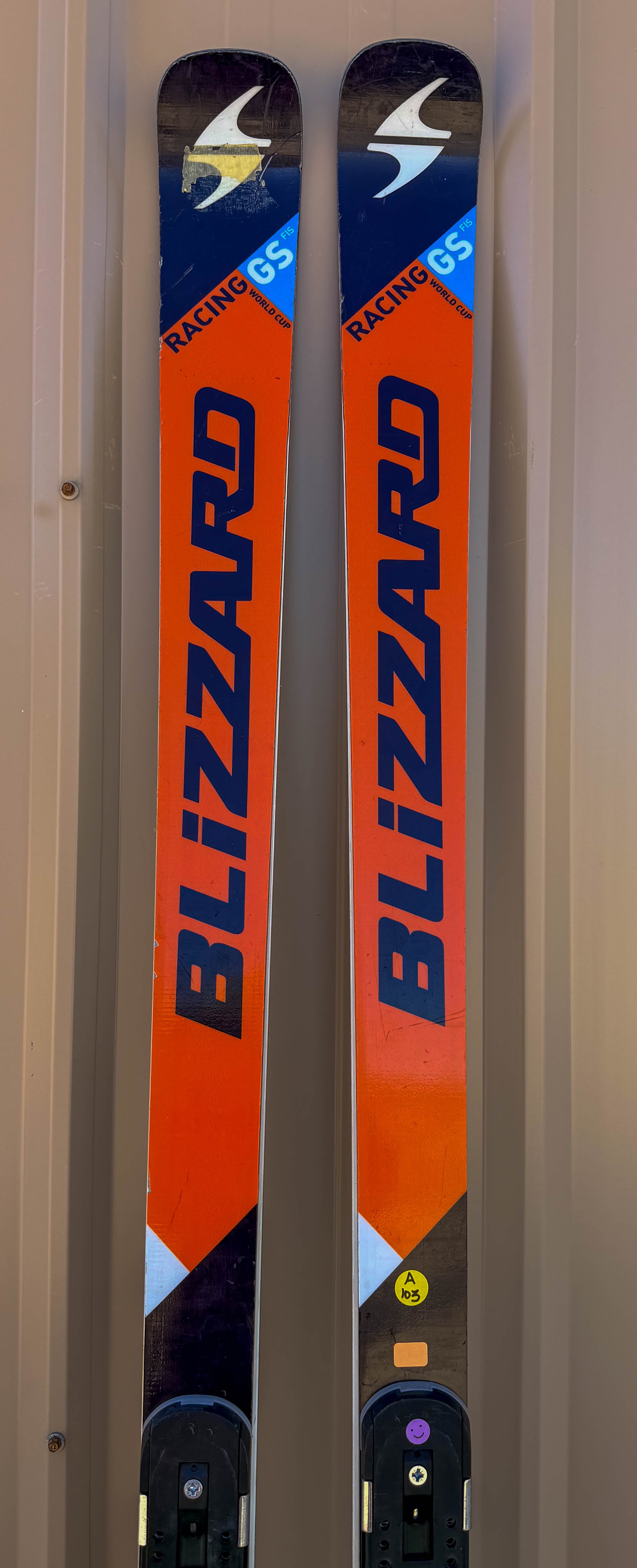 Blizzard World Cup FIS GS Racing Ski Size-190cm Radius=35 Meters