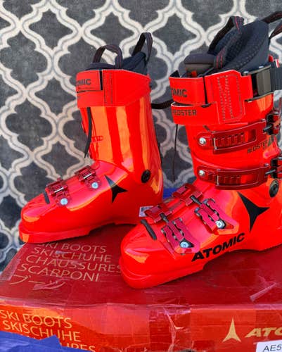 Brand New! Atomic Redster STI 130 Ski Boots NEW! Size 24.5