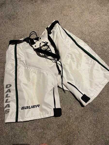 White Medium Bauer None Pant Shell (Used)
