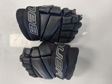 Used Bauer VAPOR 3X Junior Gloves Black 12" 11860-S000299855