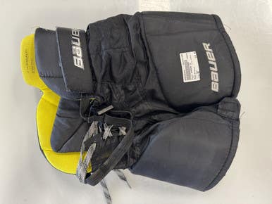 Used Bauer SUPREME 1S Youth Pant Black MD 11860-S000299844