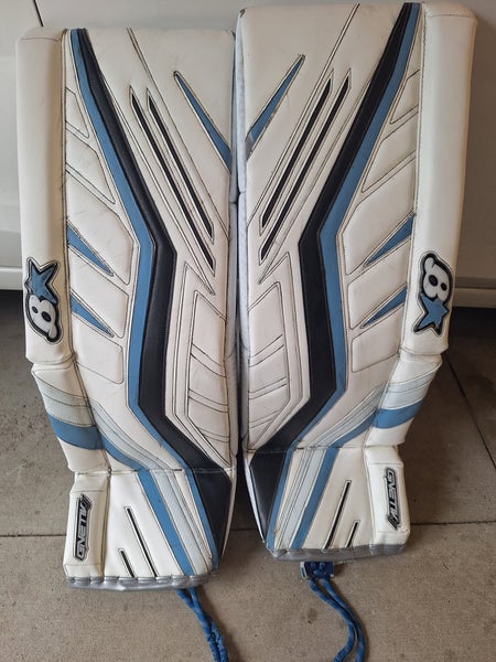 33" 2023 Brian's G-Netik Pro V Goalie Leg Pads Pro Stock (Used)