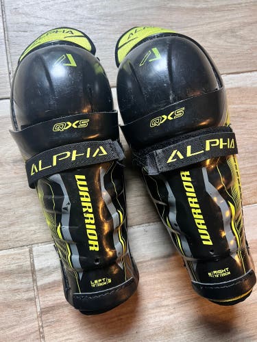 Junior Warrior Alpha QX5 10" Shin Pads (Used)