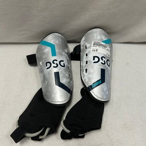 Used Soccer Shin Guards Adult Grey Senior 11490-S000266641