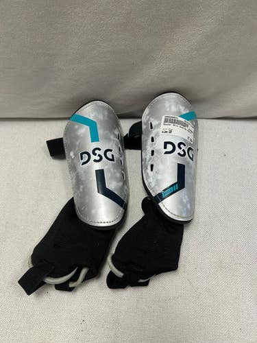 Used Soccer Shin Guards Adult Grey Senior 11490-S000266641