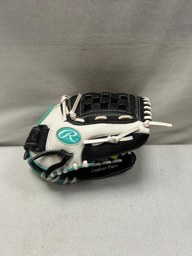 Used Rawlings FP110BW BB/SB Glove RH Throw White 11" 11490-S000266655
