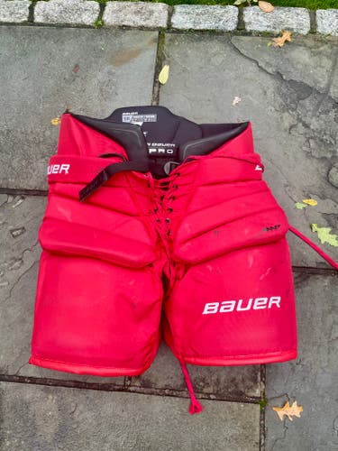 2025 Senior Medium Bauer Pro Hockey Goalie Pants (used for 6 months/almost new)