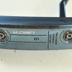 Mizuno M-Craft OMOI Type 1 Blue Ion 34" Putter Right Steel # 189849