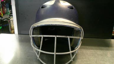 Used Diamond HELMET Batting Helmet w/Mask Navy Blue SM 11868-S000066262