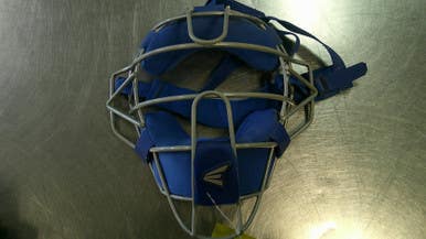 Used Easton FACE MASK Batting Helmet Mask Royal Blue SM 11868-S000066242