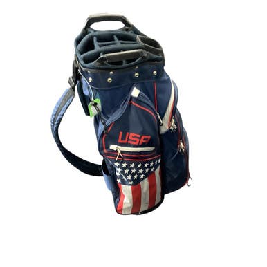 Used HotZ CART BAG Mens Cart Bag White/Red/Navy 11479-S000407252